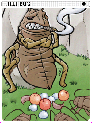 Female Thief Bug Card