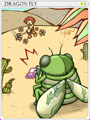 Dragon Fly Card