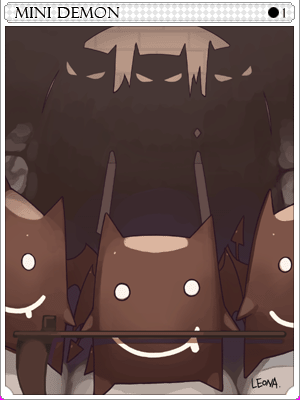 Mini Demon Card
