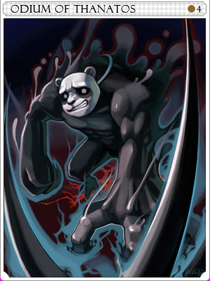 Odium of Thanatos Card